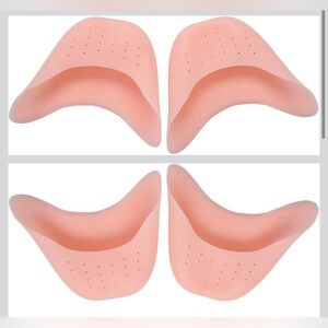 New 1 Pair Silicone Soft Ballet Pointe Dance Shoes Pads Dancing Toe Protector